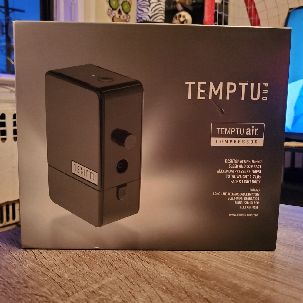 1 LEFT-Temptu Pro Air Compressor